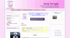 Desktop Screenshot of garde-partagee.net